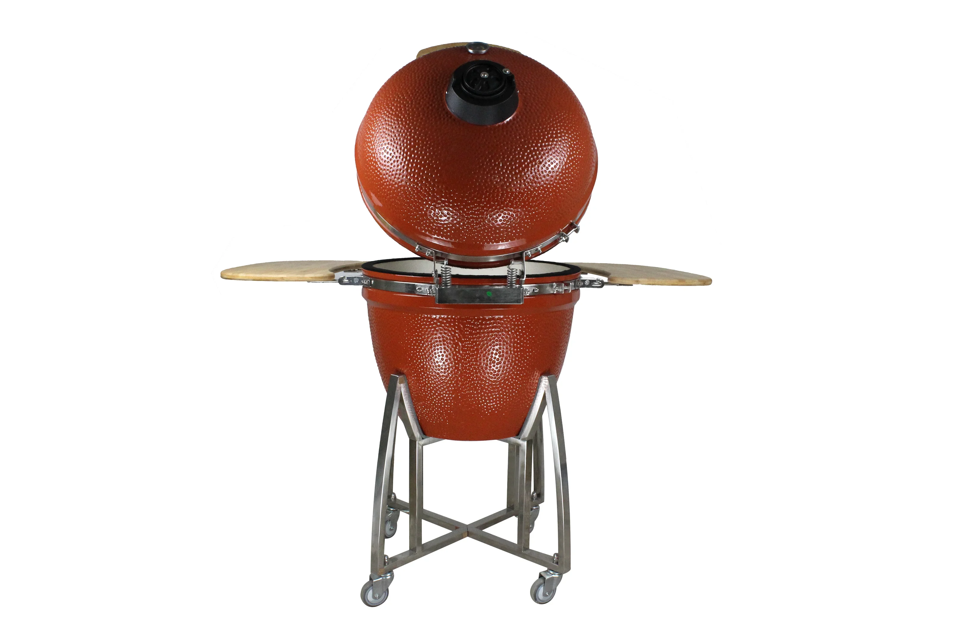 CL-23.5 Inch the Egg Shaped Design BBQ Grill Outdoor Kitchen Garden BBQ Ceramic Charcoal Grill