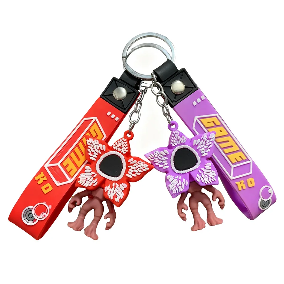 غريب سلاسل المفاتيح على ظهره زينة هدايا الحفلات العودة إلى موسم المدرسة أصدقاء ملحقات أجزاء عيد الميلاد نموذج دمية لعبة هدية #5