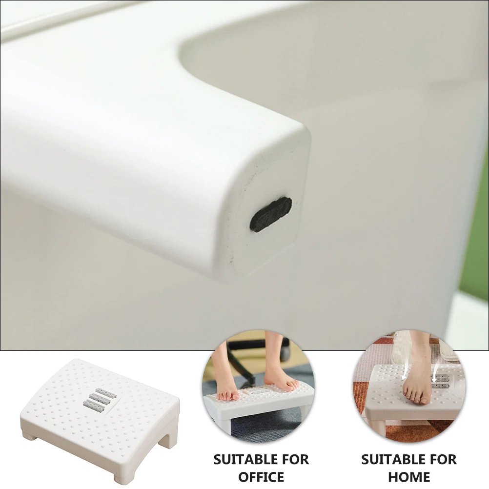

Plastic Roller Massage Footstool Step Support Stool Bathroom Footrest Small Rest Stool Comfortable Humanized Design