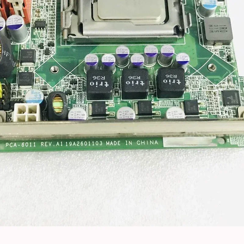 PCA-6011 Rev.A1 PCA-6011VG Original para placa base de ordenador Industrial Advantech, tarjeta de longitud completa de cuatro núcleos/CPU enchufable de 1150 pines