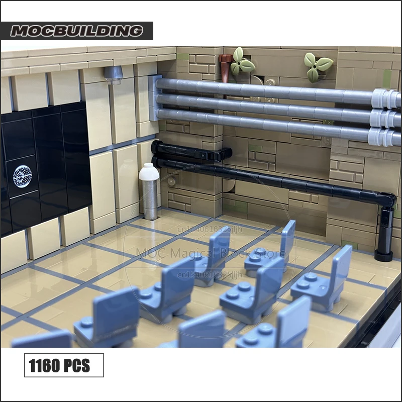 

Космический фильм Повстанная база Короткая комната Кирпичи Модель Moc Building Technology DIY Сборочные наборы Коллекция Дисплей Игрушки Рождественские подарки