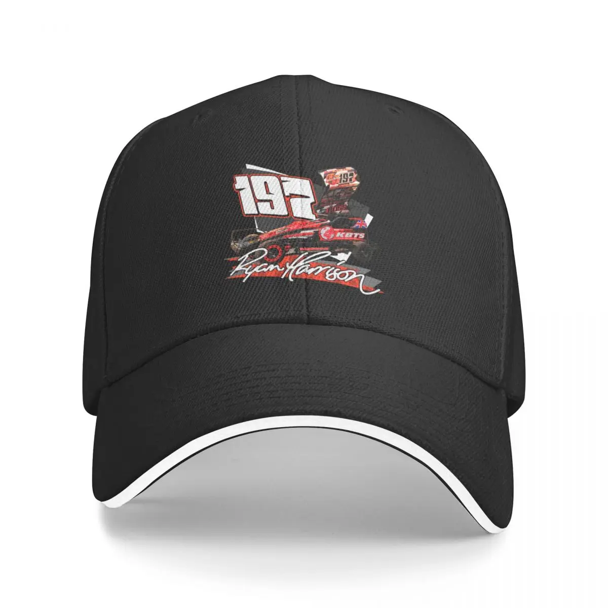 197 Ryan Harrison Brisca F1 Stock Car 2021 Baseball Cap Ball Cap beach hat foam party Hat Dropshipping Female Men's