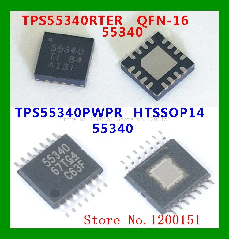 TPS55340 55340 TTPS55340RTER QFN16 TPS55340PWPR HTSSOP14 integrated circuit in stock