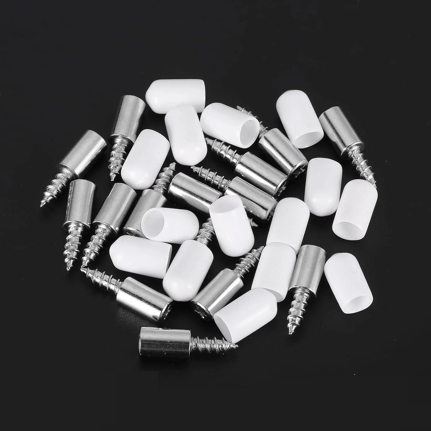 10/20PCS Shelf Support Pegs Shelf Pins for Wood Shelving, Shelf Bracket Pegs with Non-Slip Cover Cabinet Shelf Pegs
