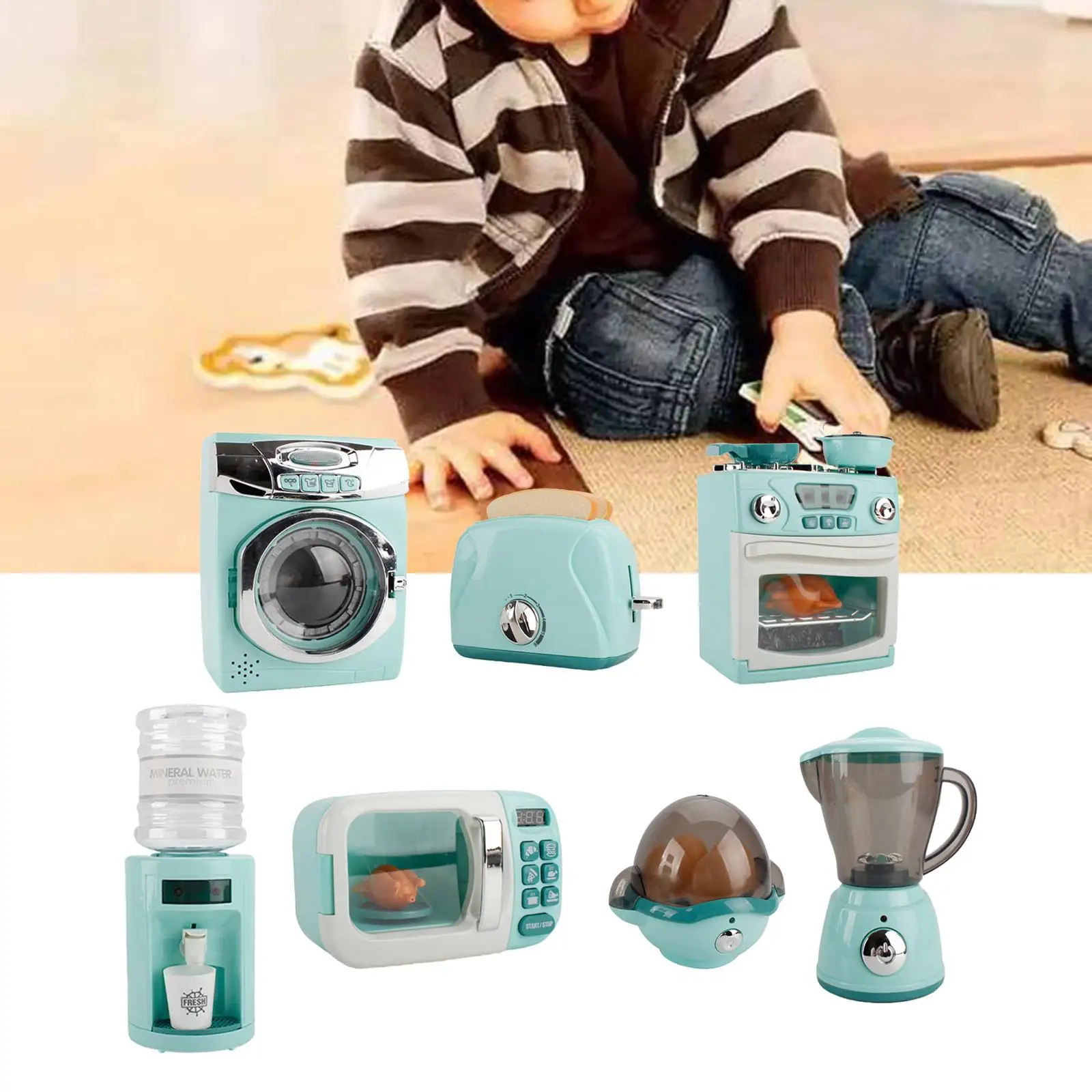

Simulation Cute Miniature DIY Mini House Toy for Preschool Children Girls