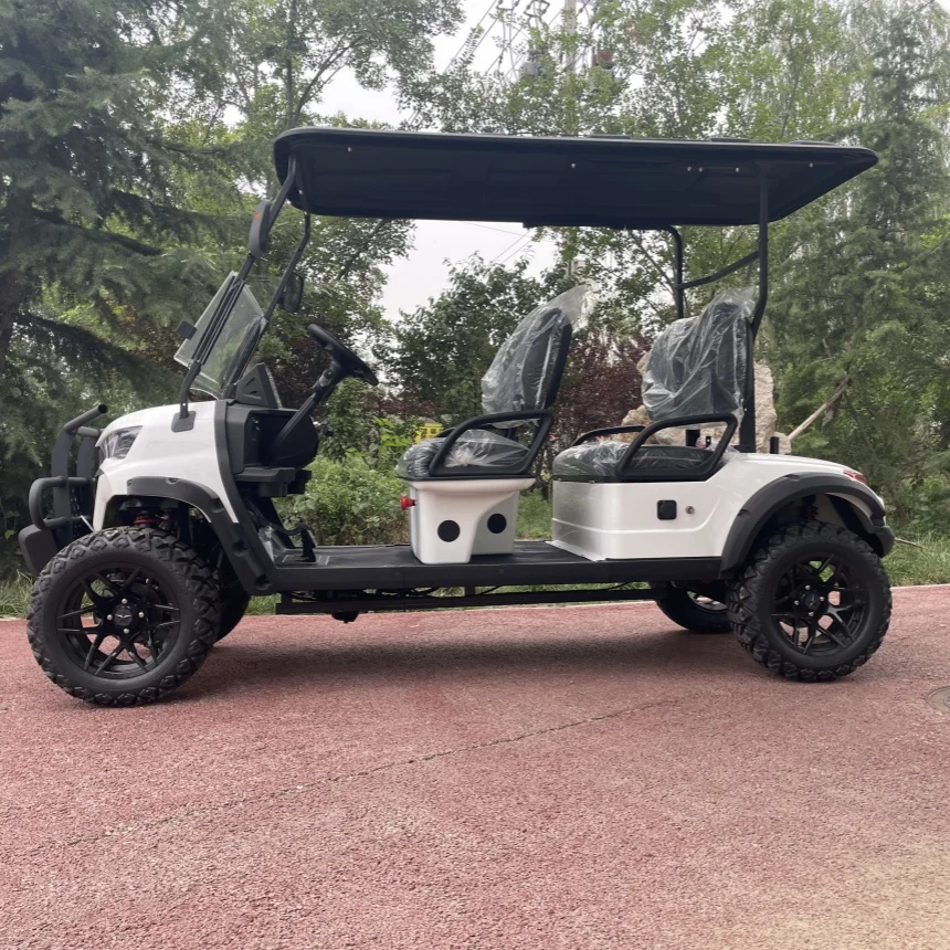 New Independent Suspension Electric Golf Cart 5000W AC System Utility Vehicle Rapid Delivery Electric Sightseeing Golf Cart