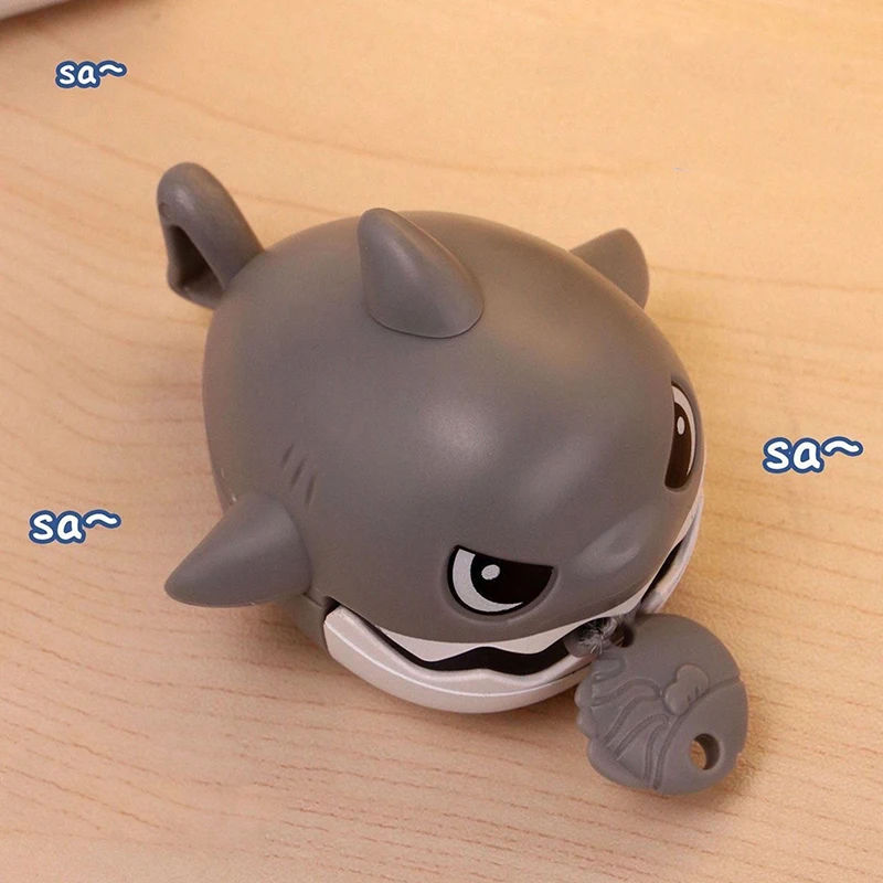 Cartoon Pull String Bite Teeth Shark Mouth Open Close Toy Keychain For Bag Pendant Cute Shrink Rope Shark Doll Keyring