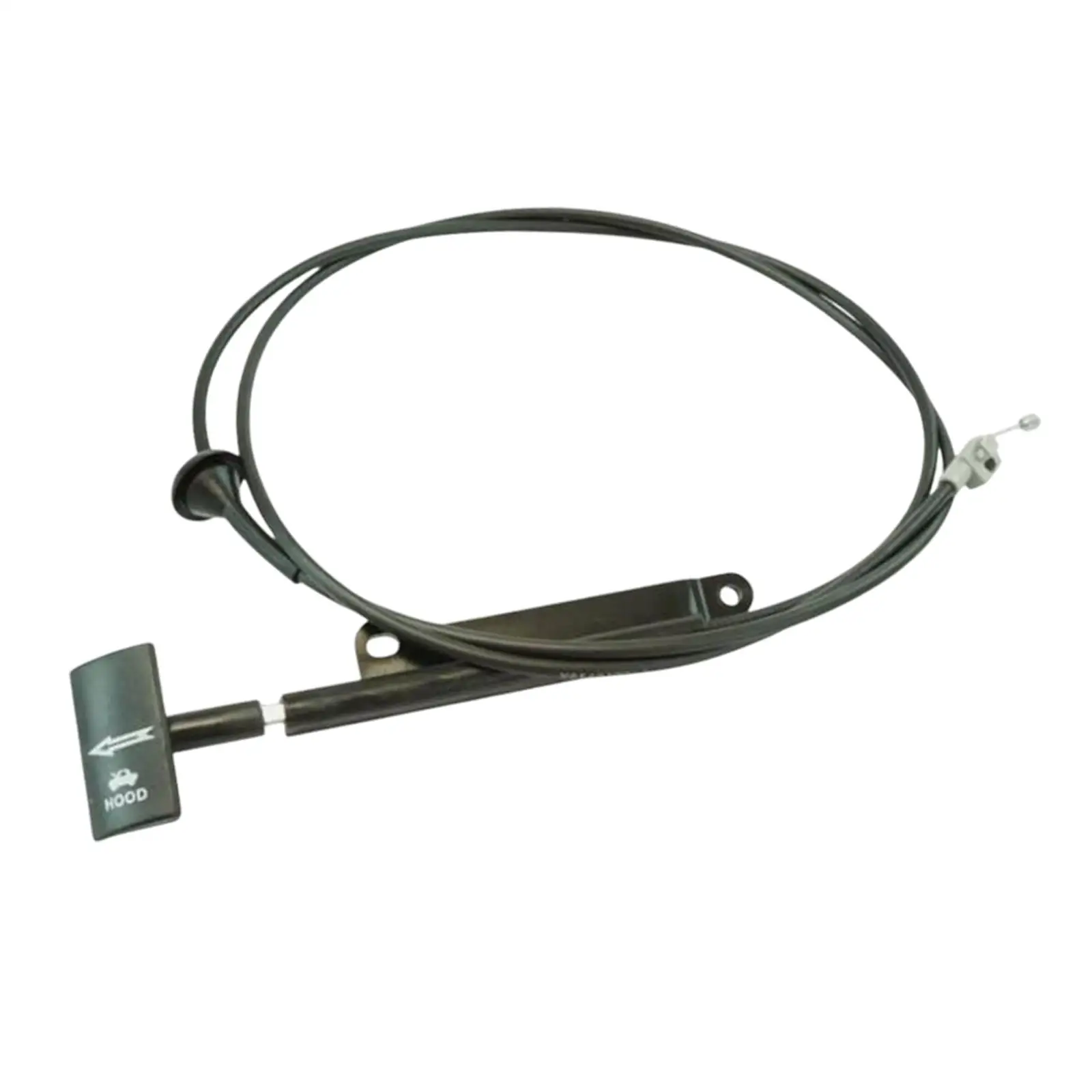 F4zz16916A Spare Parts Compatible Supplies Easy to Install Hood Release Cable Black Accessory for Ford Mustang 1994-2004