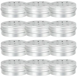 12 Pcs Scent Training Boxes Dog Odor Sniffle Case Puppy Nose Tool Aluminum Containers Metal Tins With Lids Pet Products Dog