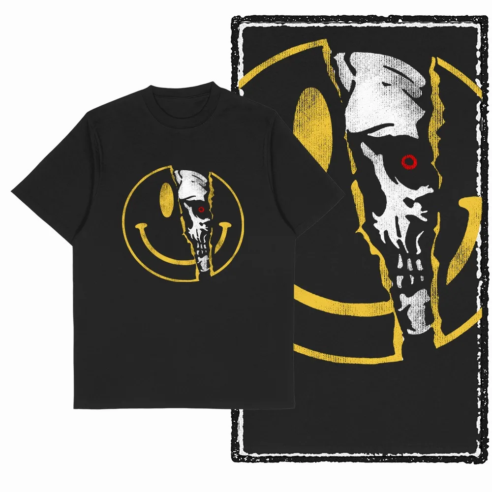 G25 Cool Vintage Cotton Men's Distressed Creative Printed Graphic T-Shirt | Streetwear Big Size O-Neck Men's Tee T-Shirt T Shirt