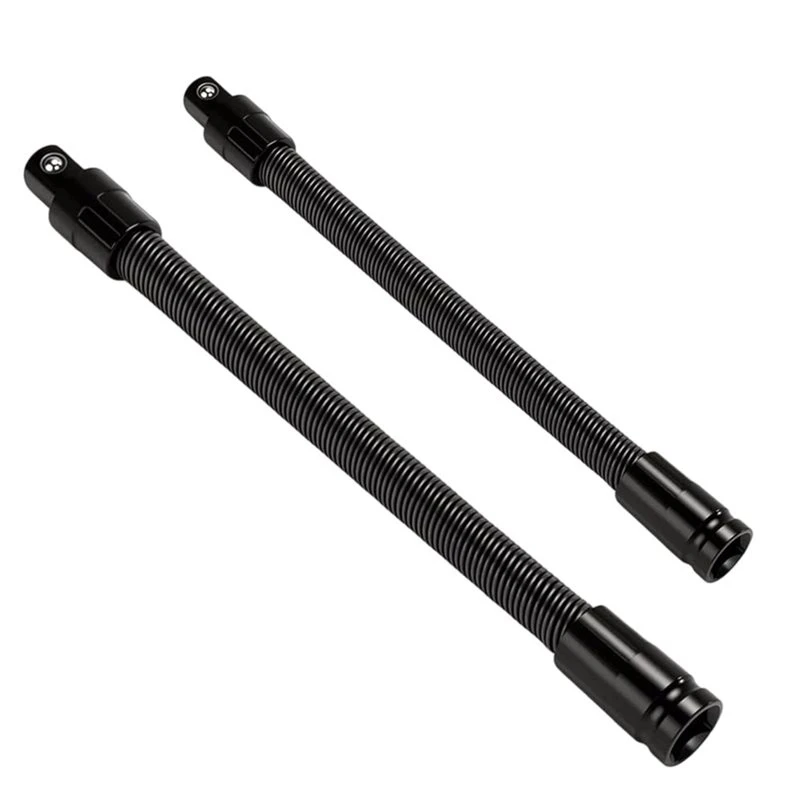 A26I-Flexible Shaft Extension Extender 1/2, Torque Socket,Ratchet Spanners Connecting Rod,Portable Hand Drive Tool