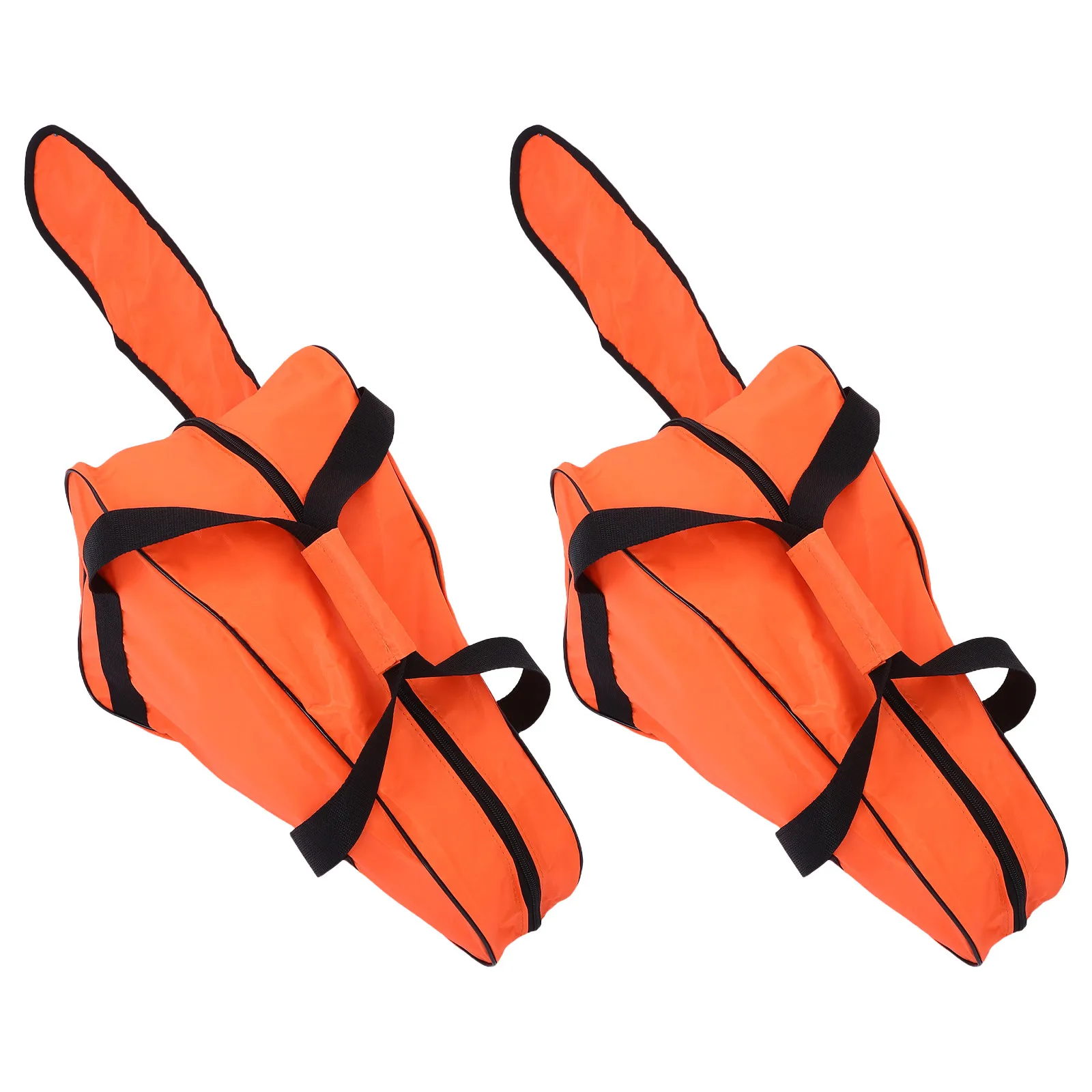 2Pcs Tool Storage Bag Heavy Duty Oxford Cloth Chainsaw Carrying Case Portable for 20 Inch Electric Chainsaw Gardening Tool