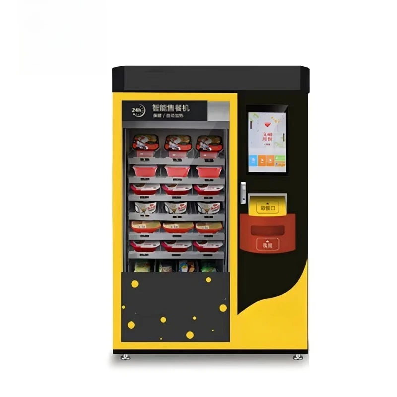 

Customized Microwave Hot Food Vending Machine 22 Inch Touch Screen High Quality Vending Machine for Sale