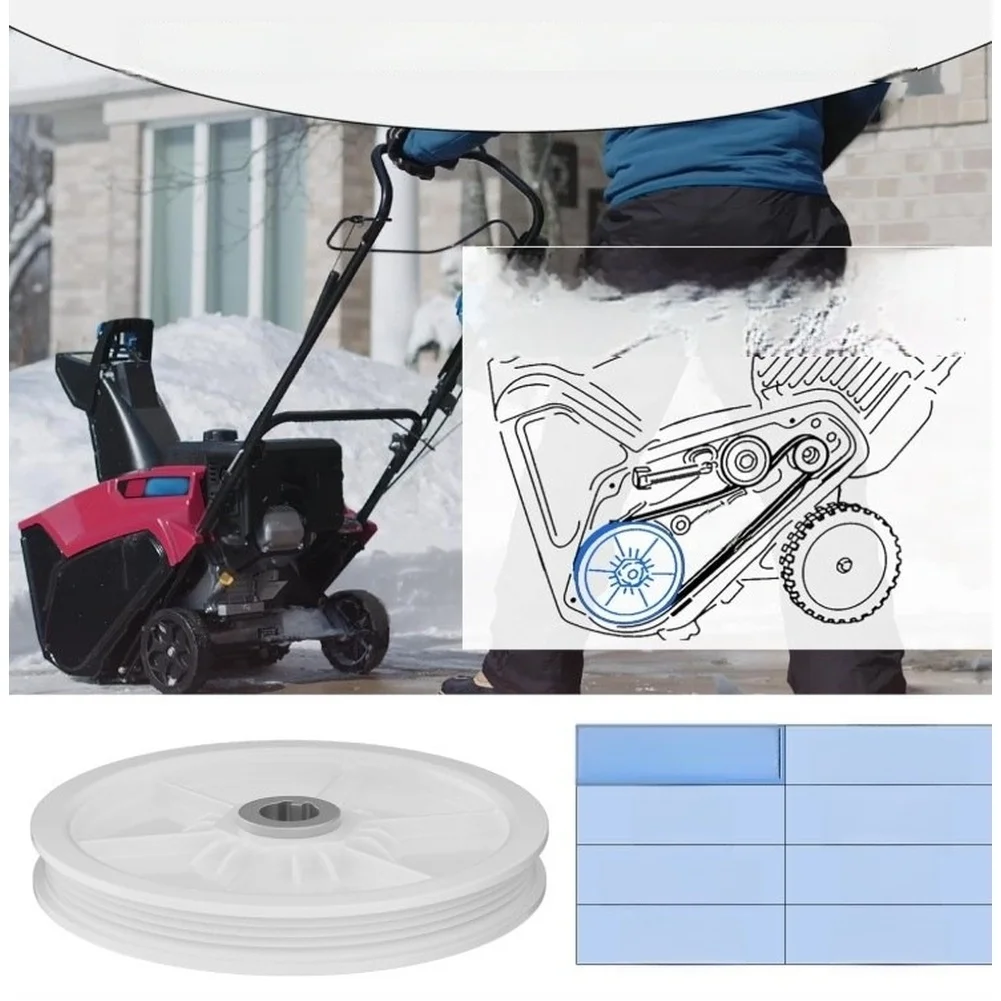 

For Toro 721 Models Snowblower Pulley Snow Blower Repair No Pulley For Toro Snow Blower Rubber-plastic Composite