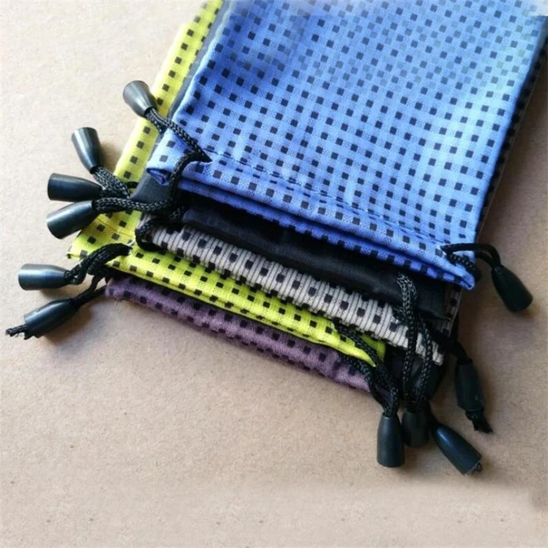 GSBJXZ 100 pz/lotto Custodia per occhiali Morbido Panno scozzese impermeabile Borsa per occhiali da sole all\'ingrosso Occhiali Orologio Custodia per