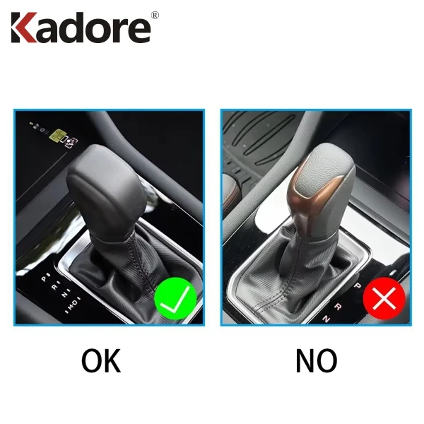 والعتاد رئيس التحول المقبض غطاء والعتاد التحول مقبض لوحة السيارات ملصق اكسسوارات لسوبارو فورستر 2025 2026 (الرياضة والجولة)