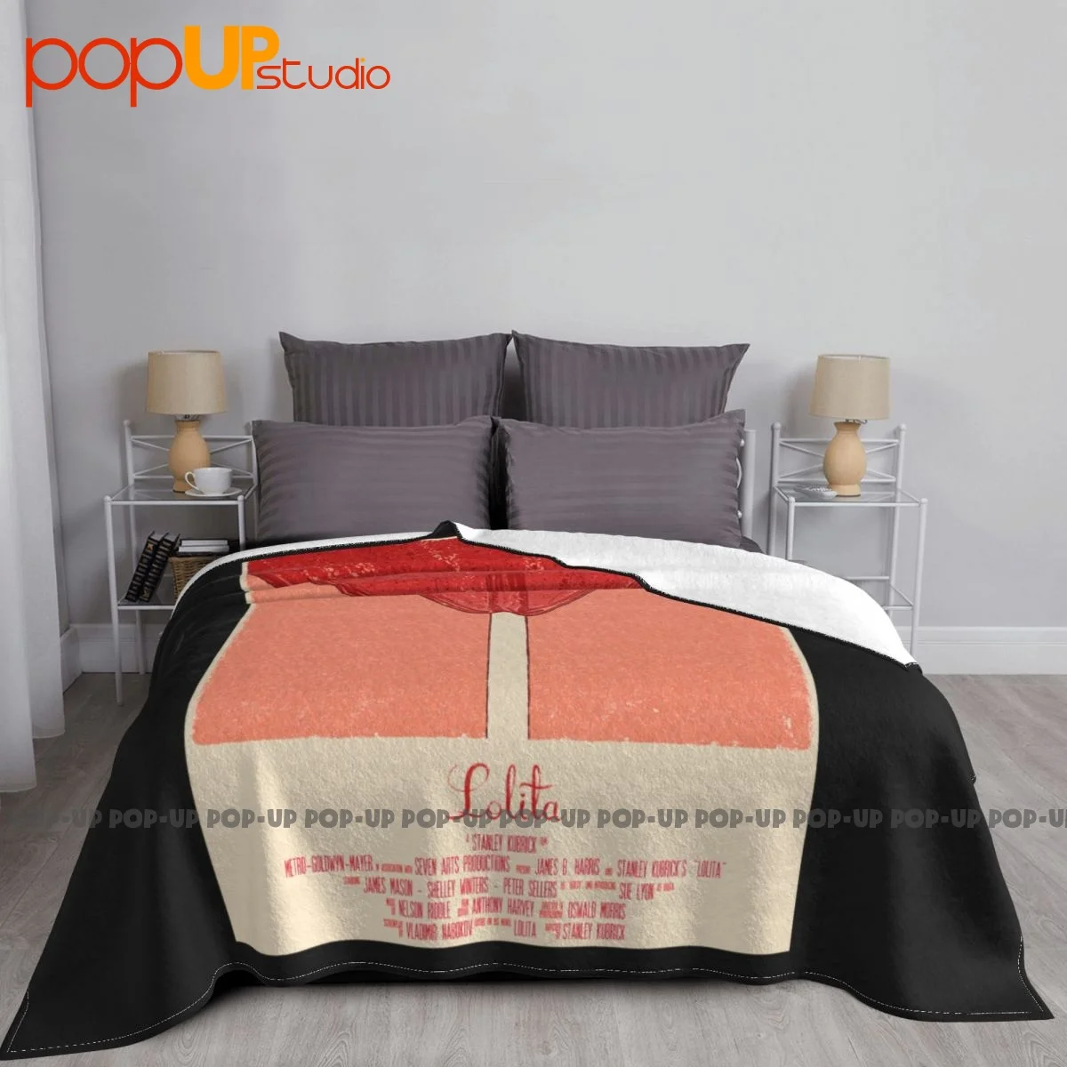 Lolita Vladimir Nabokov Stanley Kubrick - Cult Blanket Fashion Bedspread Bedding Travel