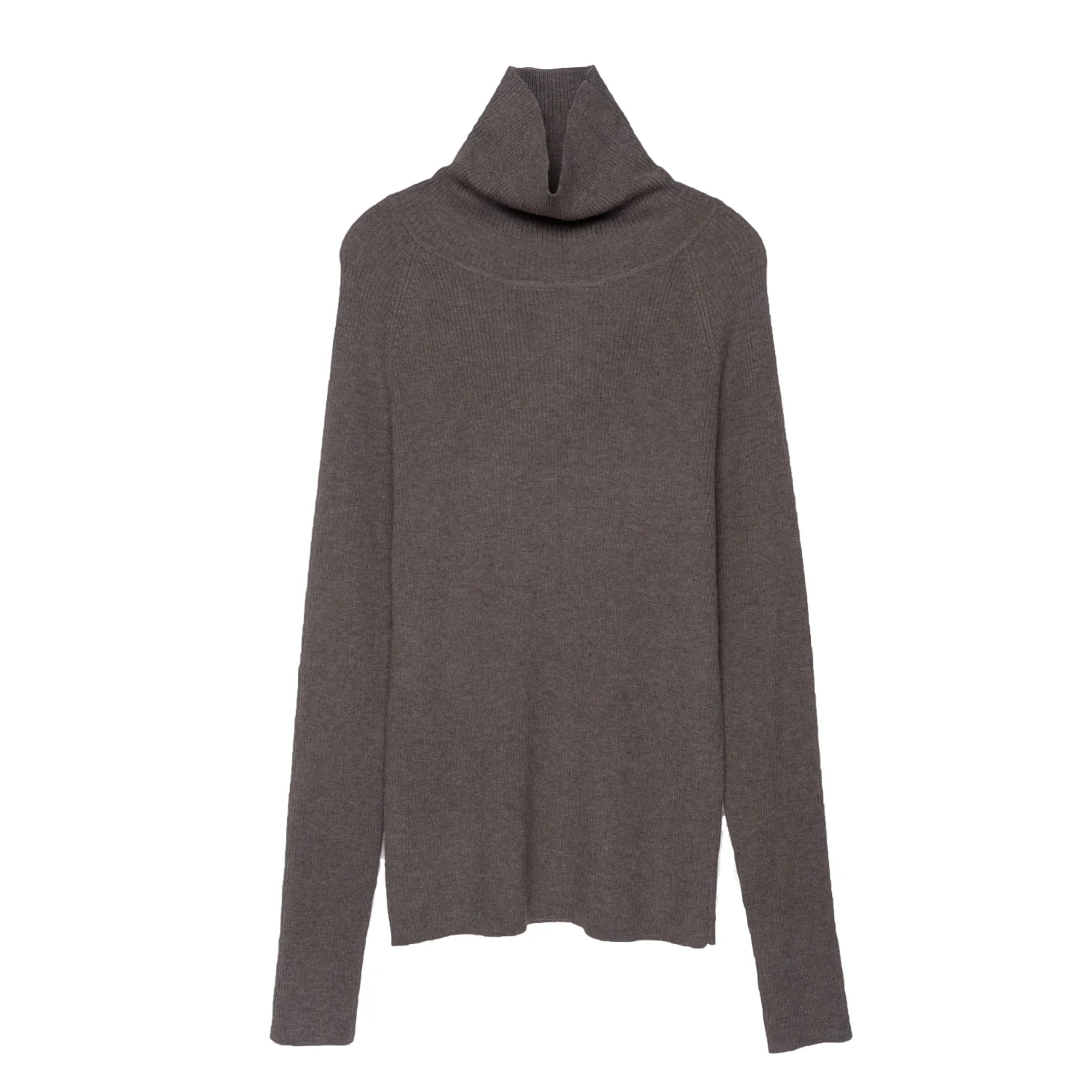 

Women Turtleneck Sweater Light Weight Raglan Sleeve Knitted Layering High Neck Pullover Tops