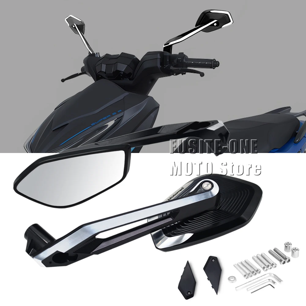 Adventure Motorcycle Accessories Side Rear View Mirror For Super8 Super8r SUPER 8R 50i 4T Super 8 150 Super 8 50