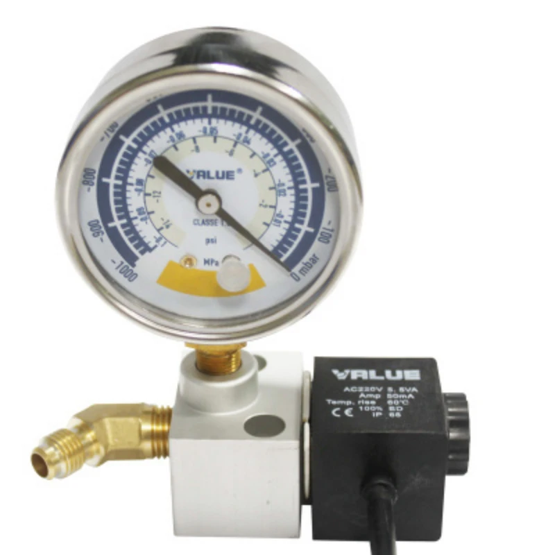 Value vacuum pump original solenoid valve VI120 /140/180 /240/ 280 solenoid valve vacuum gauge