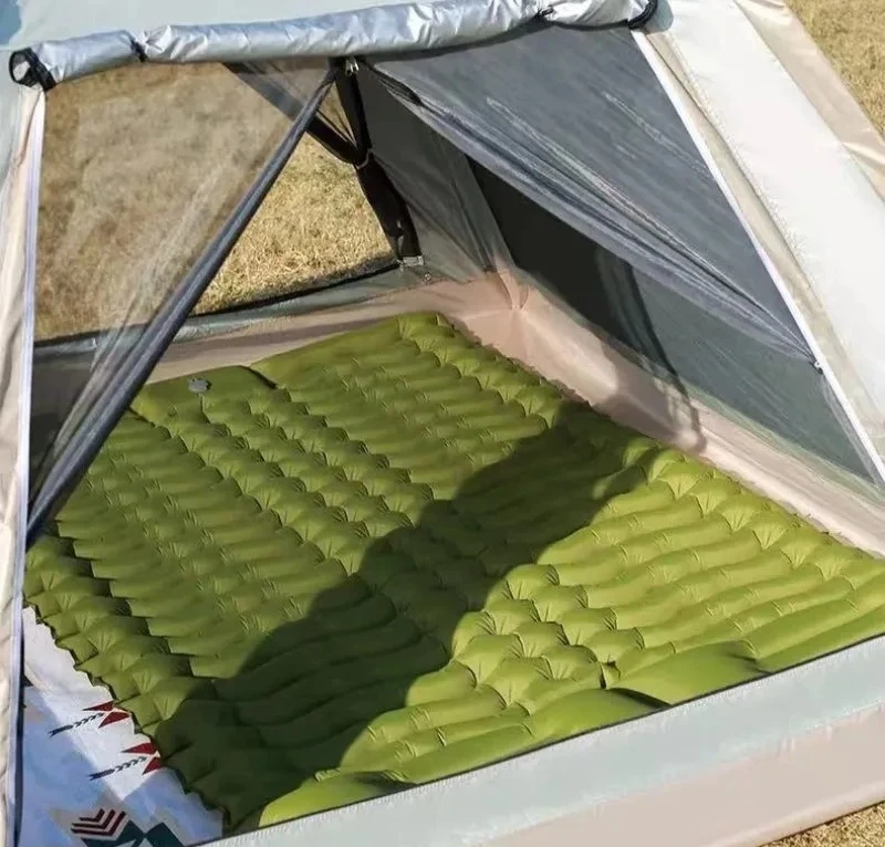 Thick TPU Inflatable Sleeping Mattress Single Double Optional Portable Outdoor Camping Mat Multi Scene Adult Elder Rest Gear