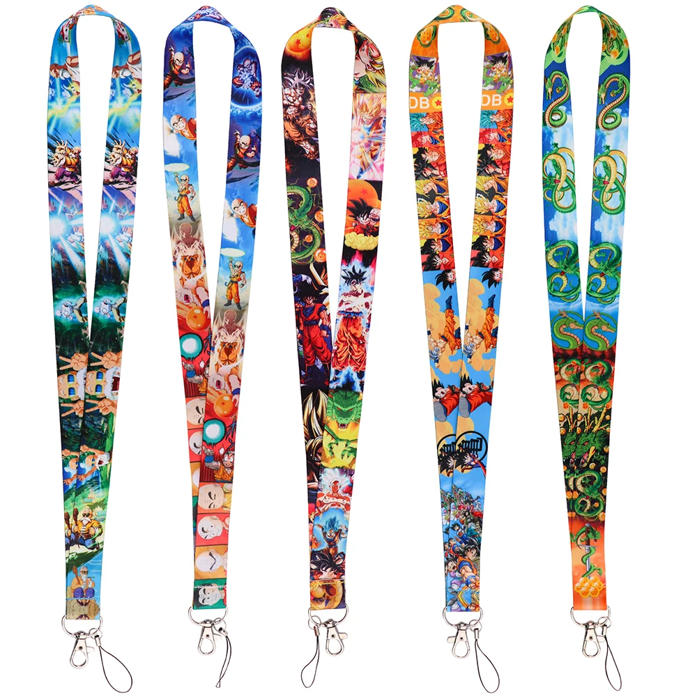 Anime Cartoon Lanyard Card Badge Holder Phone Strap for Keys Pendant USB Neckband Rope Keychain Cord Lariat Fashion Gifts LX1103