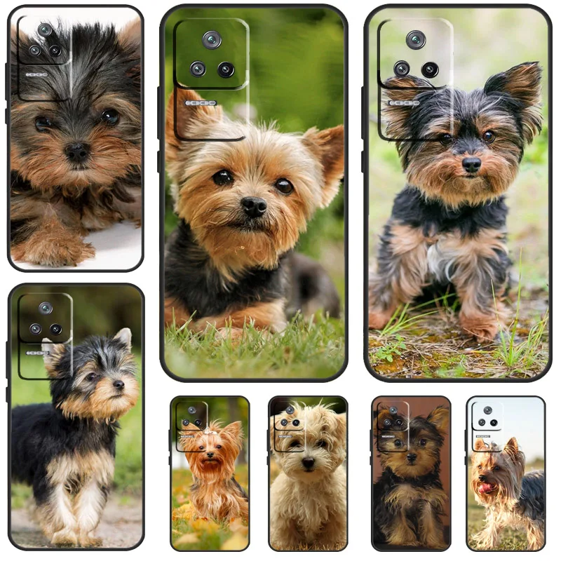 Yorkshire Terrier Dog Puppy Case For Xiaomi POCO M6 Pro X3 X5 X6 Pro F3 F5 M5s Mi 14 Pro 13 13T 11T 12T 12 Lite Cover