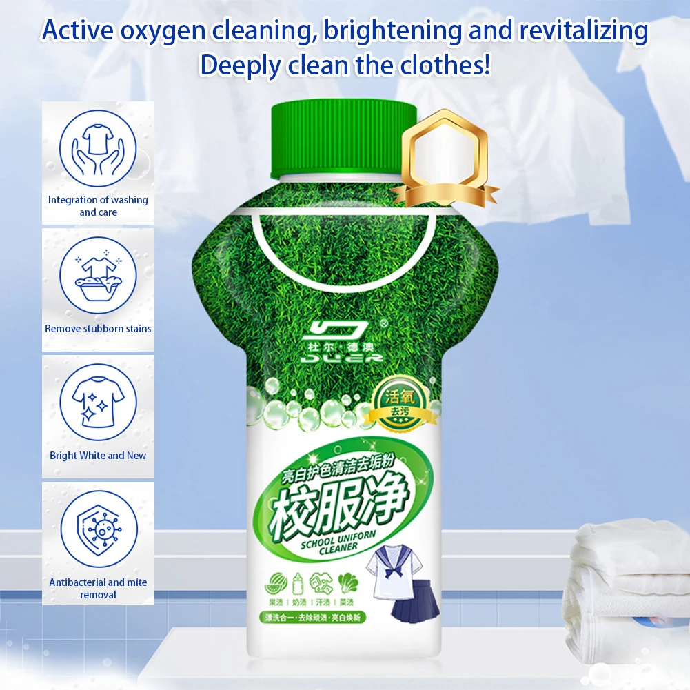 School Clothes Cleaning Agents Active Wear Gym Apparels Powder Wash For Everyday Stains