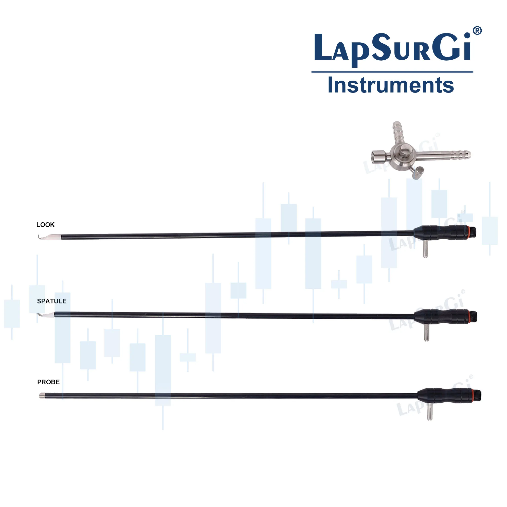 

Endoscopic laparoscpic suction and irrigation with electrodes