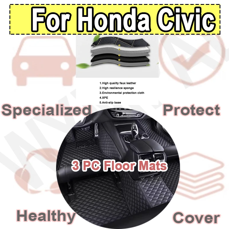 

Luxury Floor Mats Car For Honda Civic 6th Ferio EJ EK EM Sedan 1999 2000 Luxury Car Floor Mats Left Or Right Hand Drive Car Mats