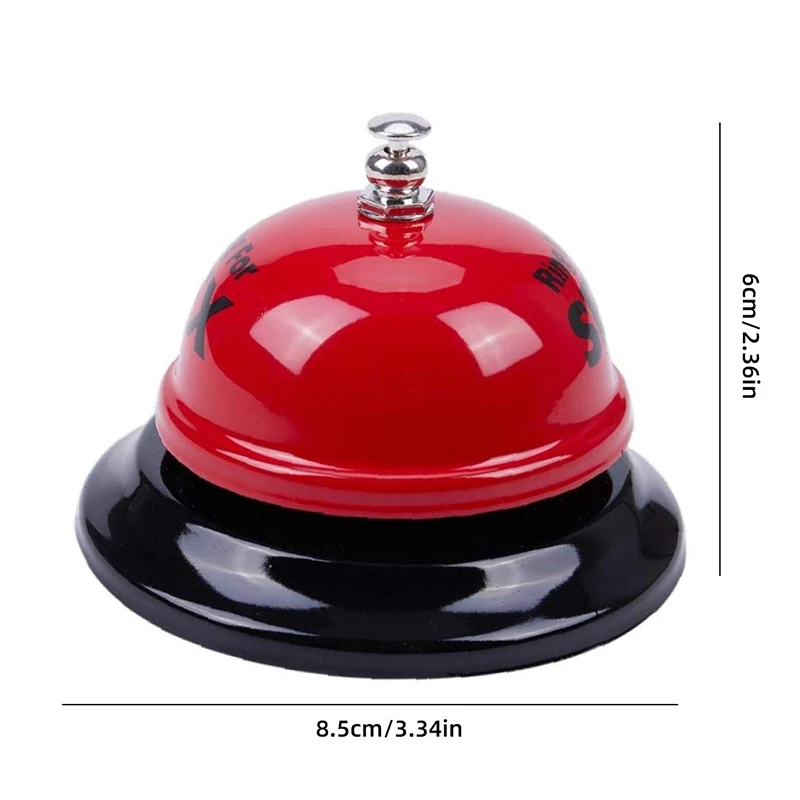 Cloche de service en métal pour restaurant, comptoir d'hôtel, réception d'anneau, cuisine et bar