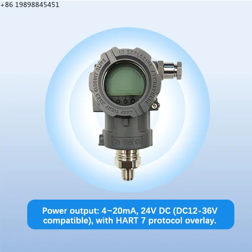 For Petrochemical Tank Pipeline Operation High Precision Pressure Transmitter 4-20mA For Crude Oil Detection And  Monitoring
