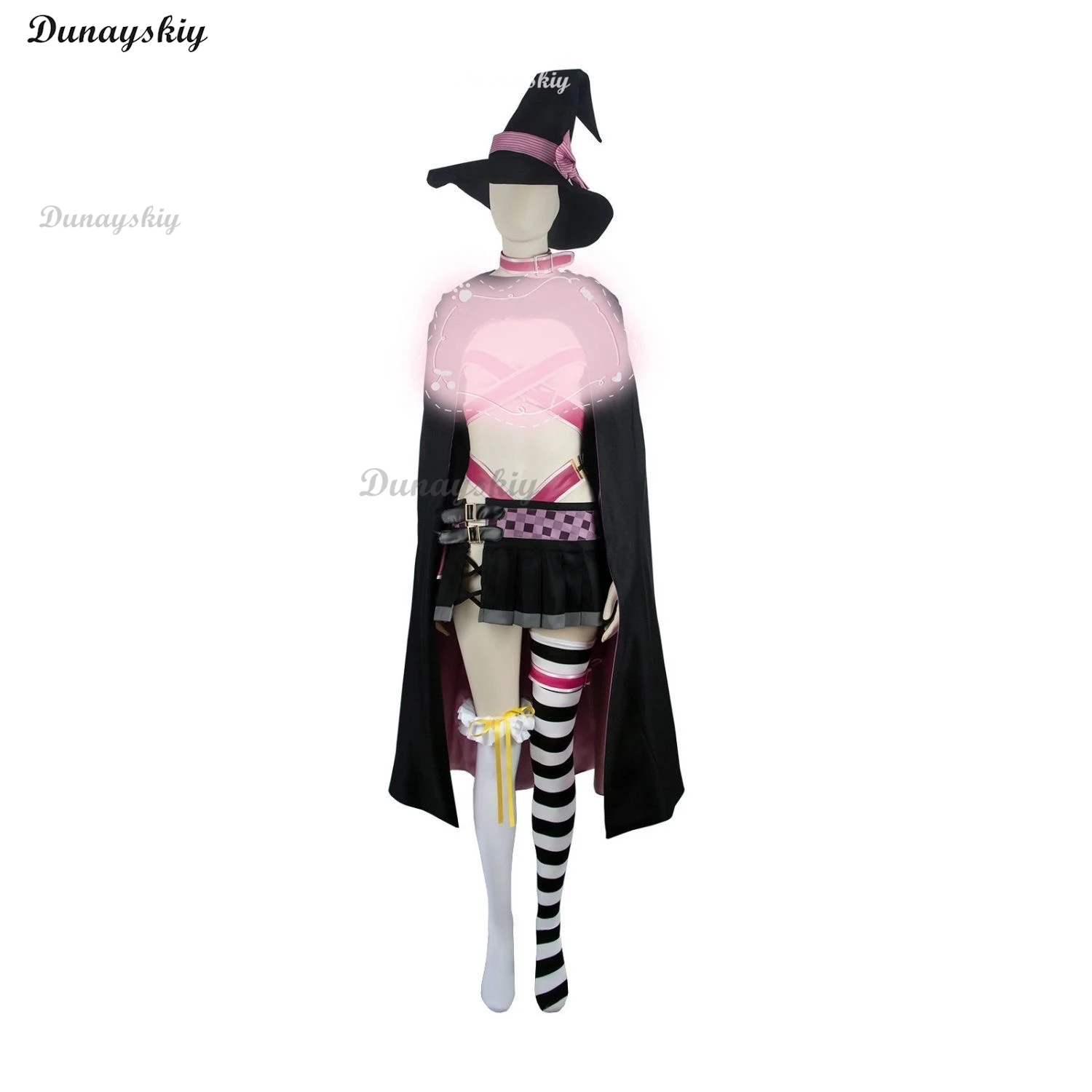 Ayachi Nene Cosplay Costume Anime Sabbat of the Witch Cosplay Comic Halloween Carnival Cosplay Costume Cloak Hat Socks Props