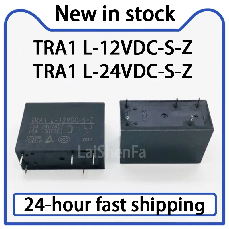 2PCS TRA1 L-12VDC-S-Z 24VDC-S-Z Relay 5-pin 10A One on One Off Stock