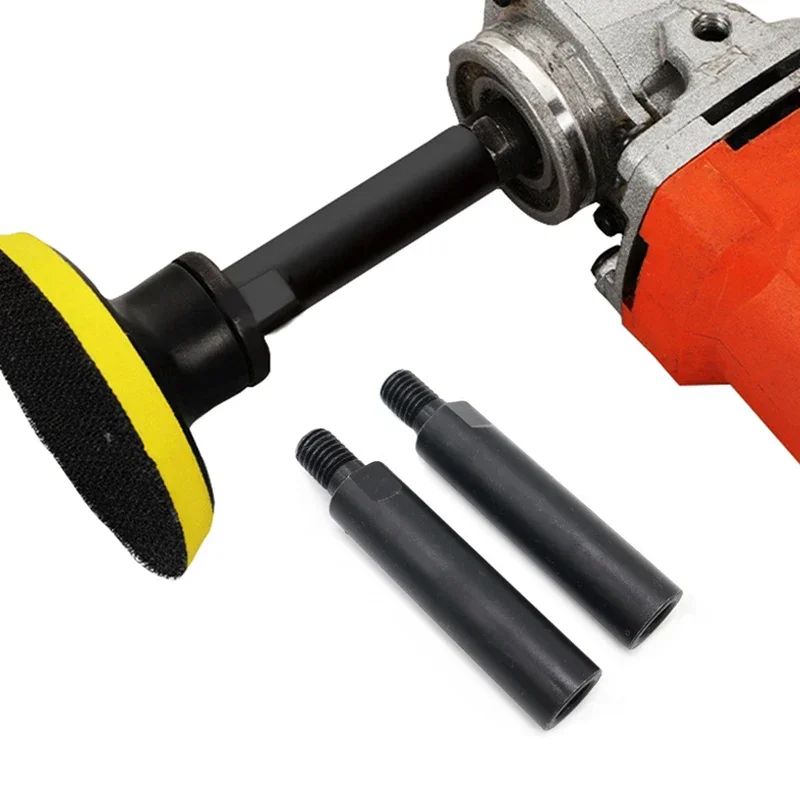 Imagem -03 - Eixo de Extensão de Ângulo Rotary Alongar Biela Polimento Pad Moagem Adaptador de Conexão Ferramenta de Poder M10 M14