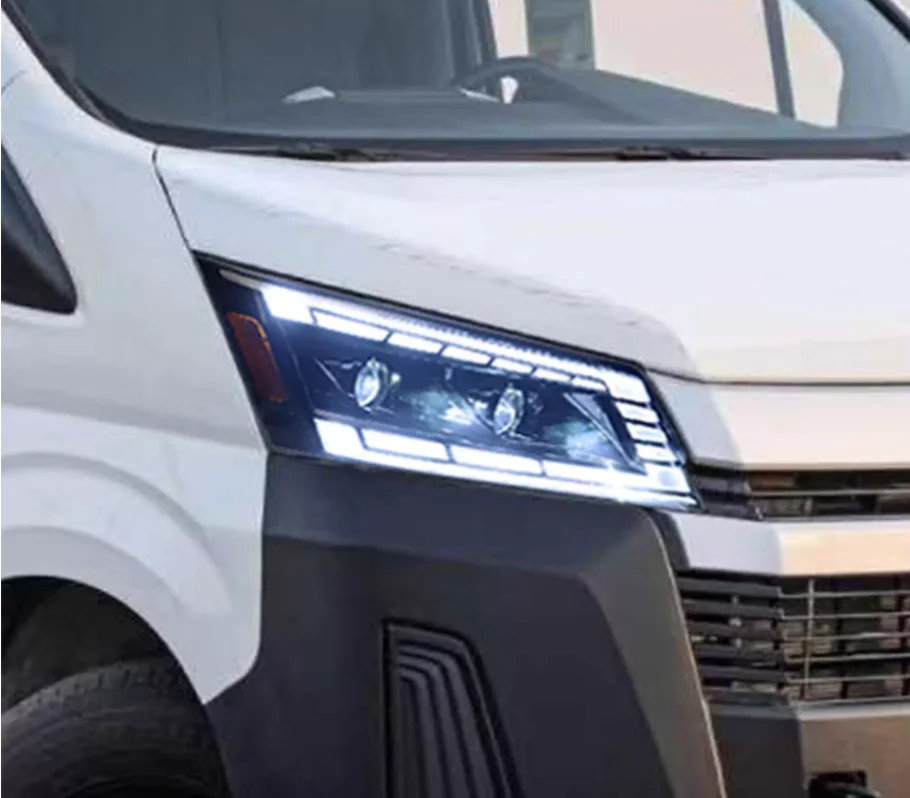 

Headlights For Toyota HIACE 2019-2022 DRL Dynamic Signal Lamp Front light Assembly