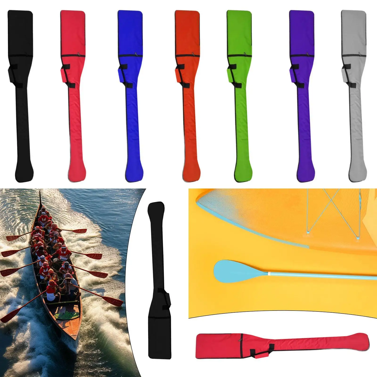 Dragon Boat Paddle Bag Organizer Shoulder Bag Case Portable Kayak Paddle Cover Carry Bag for Surfboarding Surfing Rafting