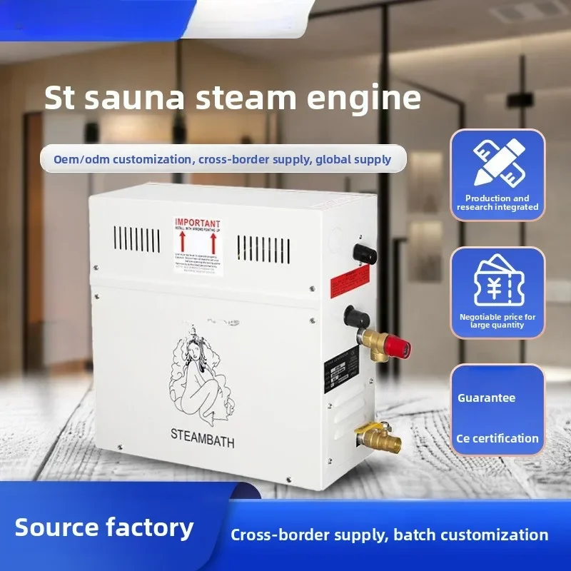 Household Fumigator Stainless Steel Steam Generator Sauna Steam Engine
