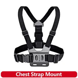 Chest Strap Mount Harness for Gopro Hero 13 12 11 10 9 Insta360 SJCAM AKASO DJI OSMO Action 6 5 PRO 4 3 Nano Camera Accessories