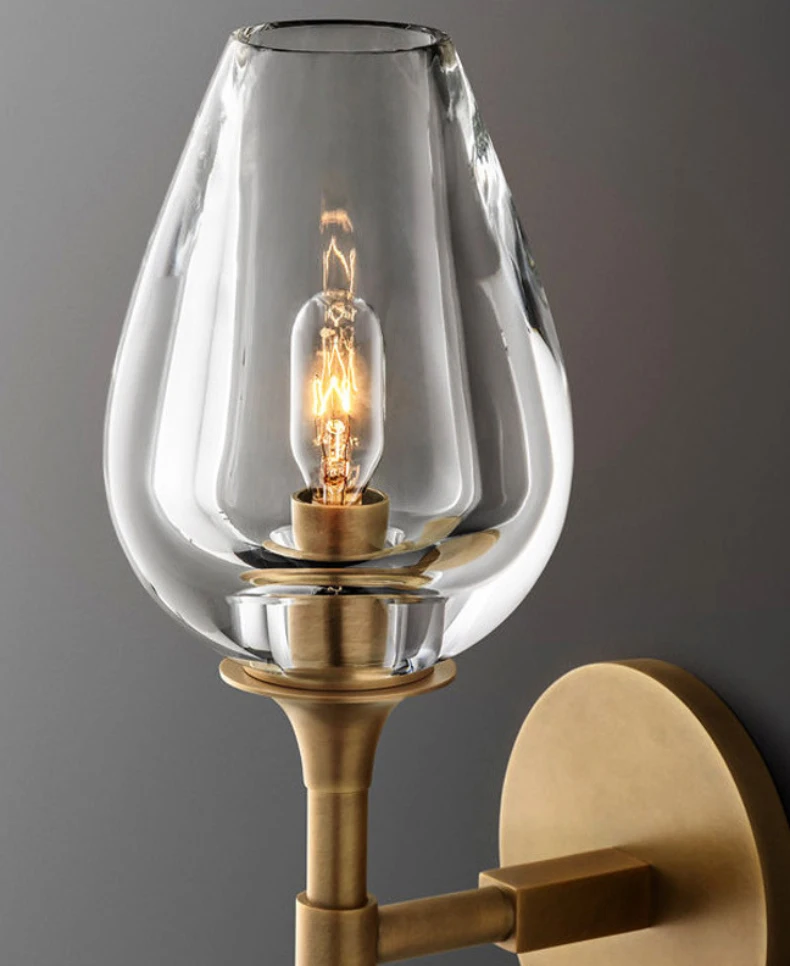 All-Copper American-Style Light Villa Hallway