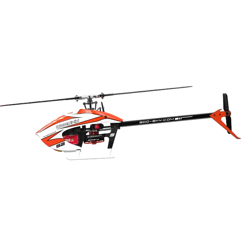 Neues Goosky S2 MAX ferngesteuertes Hubschrauber-3D-Stuntflugzeugmodell mit doppeltem bürstenlosem Direktantrieb 6-Kanal-Jungenspielzeuggeschenk