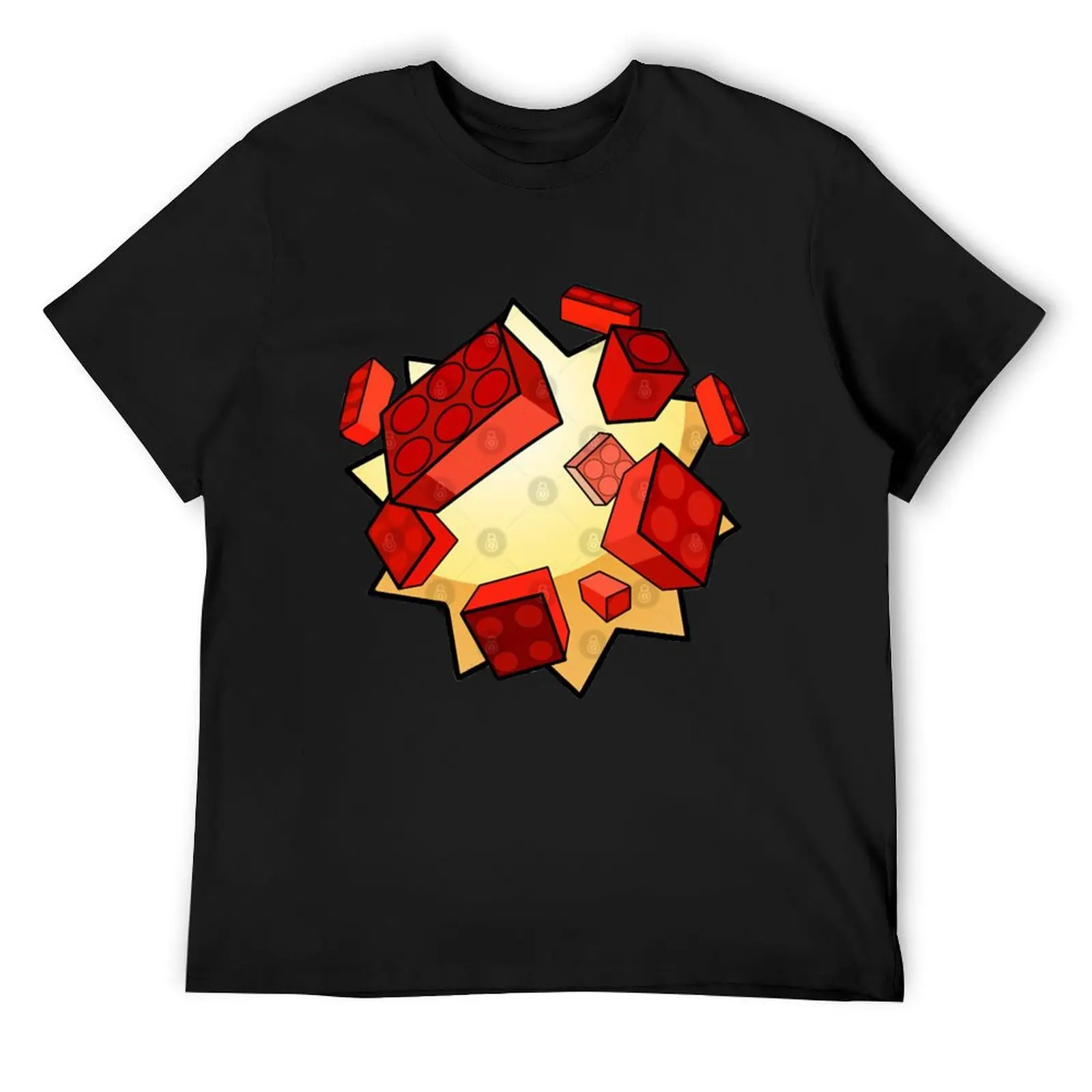 

Exploding Bricks Essential T-Shirt vintage graphic t shirts mens vintage t shirts