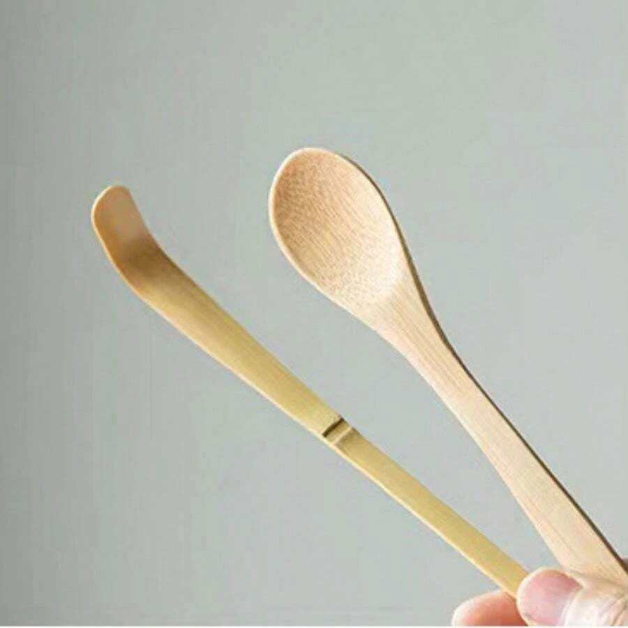 4pcs Set Bamboo Tea Spoon Matcha Whisk Tea Spoon And Scoop Tea Strainers Tea-making Tools