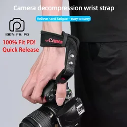 Camera Wrist Strap Quick Release Convenient Hand Rope for Canon EOS R5 R6 R7 R8 R50 R100 5D 6D Mark II IV 80D 90D RP DSLR SLR