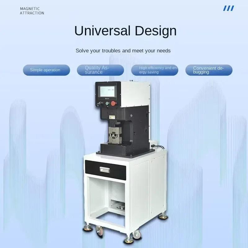 Jianbo 30T Servo Hexagon Terminal Crimping Machine 2.5-120mm for Large Square Cable Lug Crimping with Touch Screen Control