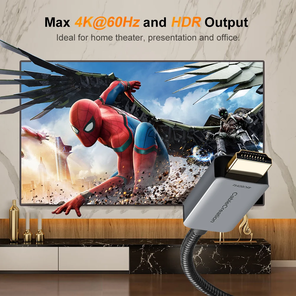 CableCreation สาย DisplayPort  - 4 Hdmi Multi Monitor Video Card 4K บทวิจารณ์และราคา