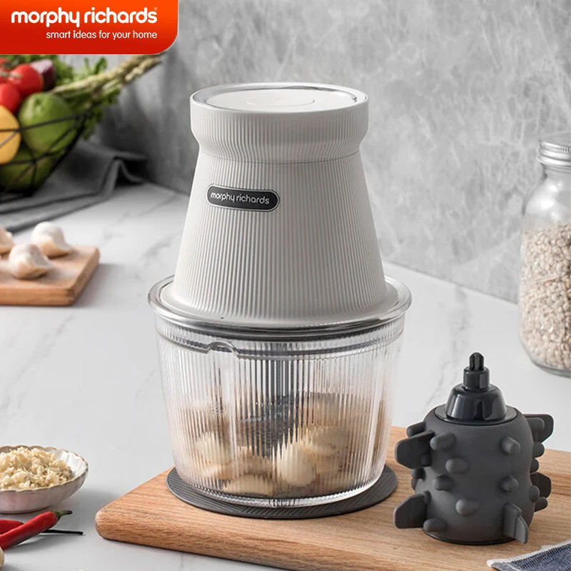 

Электрическая мясорубка Morphy Richards, домашний измельчитель для овощей, мясорубка, миксер, дробилка, домашний комбайн для продуктов