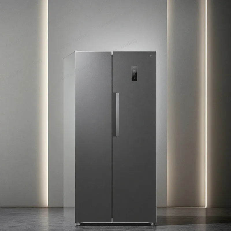 501L Side-by-Side Refrigerator - Smart 2-Door Fridge with App Control (36dB Ultra-Quiet Operation, Energy Saving）
