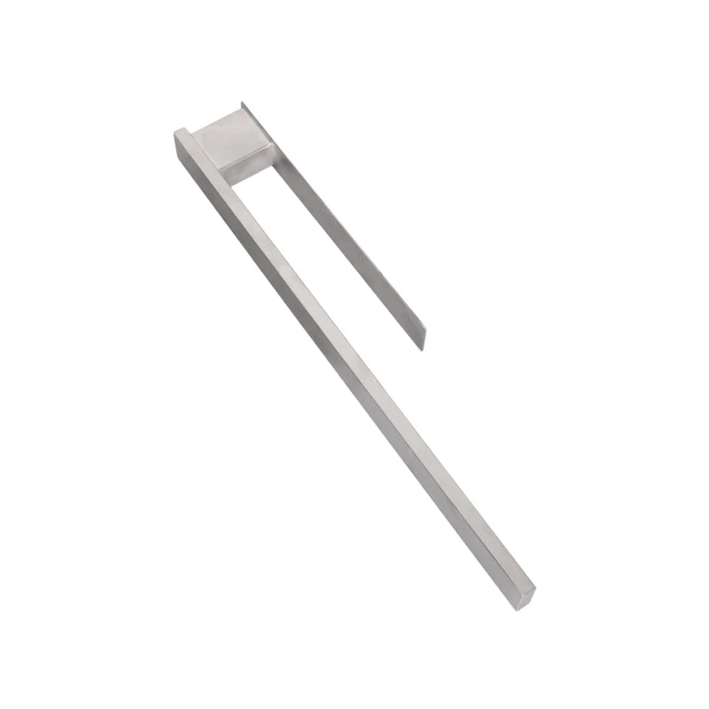 T304 Stainless Steel Towel Bar Featuring Brushed Nickel Texture Designed to Minimize Visible Marks and Resist Tarnishing
