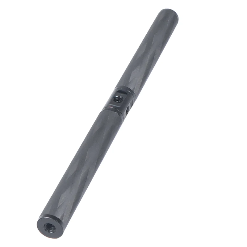 15mm Kohle faser stange mit zwei 1/4-20*6mm Gewinde für DSLR-Kamera folgen Fokus System Kamera Schienen stange schwarz 1/4mm – Detail 15